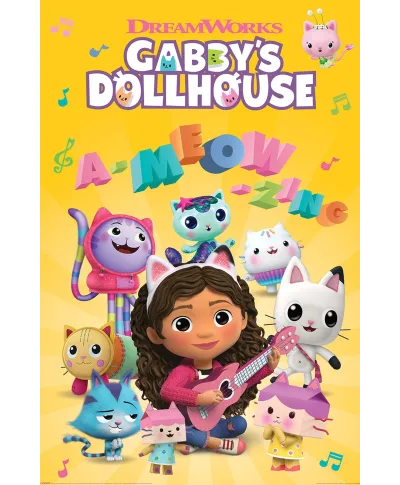 Koci Domek Gabi - plakat