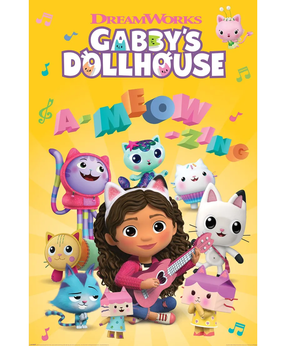 Koci Domek Gabi - plakat