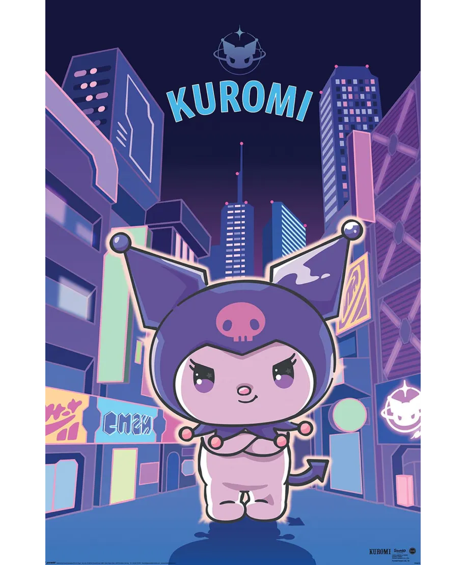 Hello Kitty Kuromi Ambition - plakat