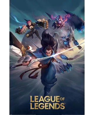 League Of Legends Keyart - plakat