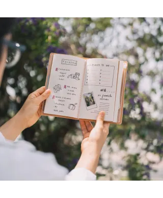 Disney Bonjour Marie - notes skórzany