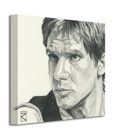 Obraz do salonu - Star Wars Han Solo Sketch