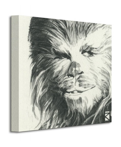 Obraz do salonu - Star Wars Chewbacca Sketch