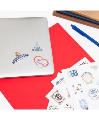 Real Madrid - naklejki wielorazowe