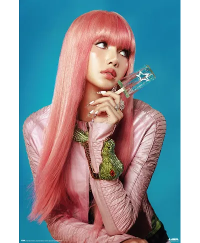 Lisa Lalisa Manobal Blackpink Popsicle - plakat