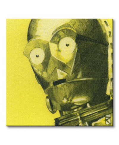 Obraz do salonu - Star Wars C3PO Sketch