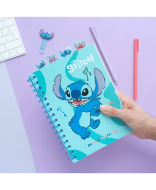 Disney Stitch Waves - notes A5 kołozeszyt