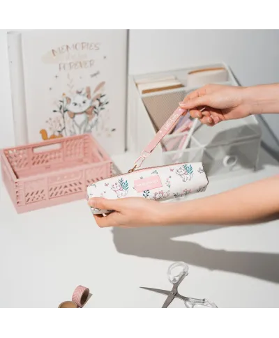 Disney Bonjour Marie - zestaw piórnika z długopisem i ołówkiem