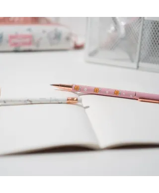 Disney Bonjour Marie - zestaw piórnika z długopisem i ołówkiem