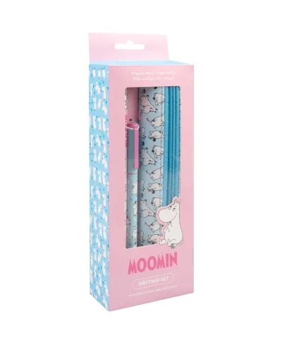 Muminki - zestaw piórnika z długopisem i ołówkiem