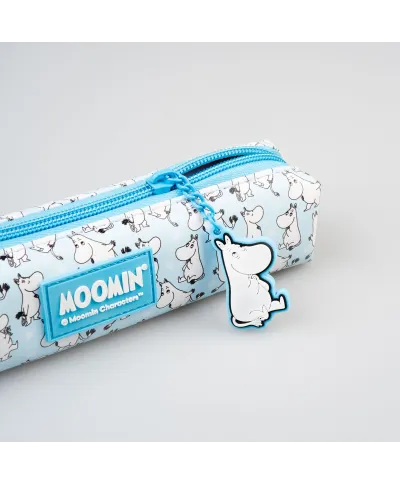 Muminki - zestaw piórnika z długopisem i ołówkiem