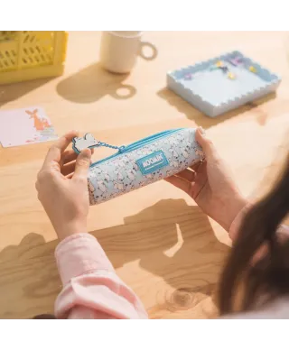 Muminki - zestaw piórnika z długopisem i ołówkiem