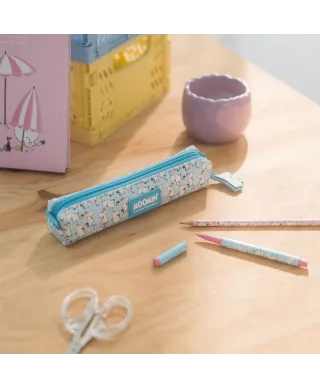 Muminki - zestaw piórnika z długopisem i ołówkiem