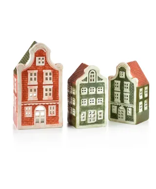 HYTTE Domek ceramiczny 6,5x5,5x12cm