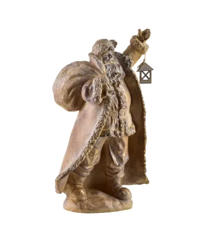 SANTA LILA Figura 27x16x41CM