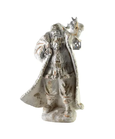 SANTA LILA Figura 27x16x41CM