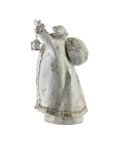 SANTA LILA Figura 27x16x41CM