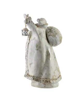 SANTA LILA Figura 27x16x41CM