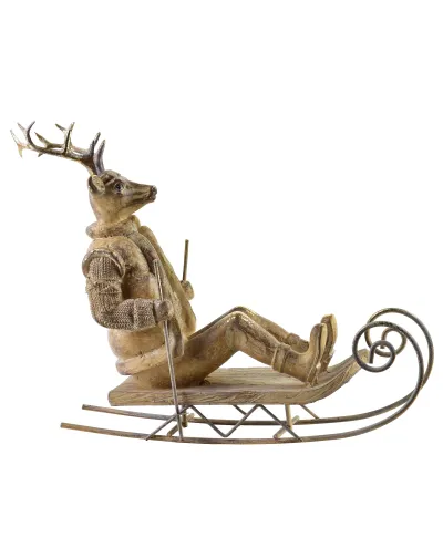 SANTA LILA Figura 29,5x10,5x23,5CM