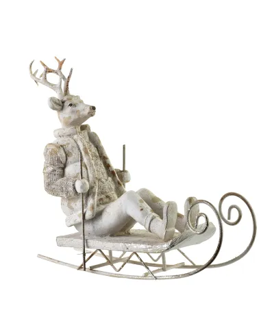 SANTA LILA Figura 29,5x10,5x23,5CM