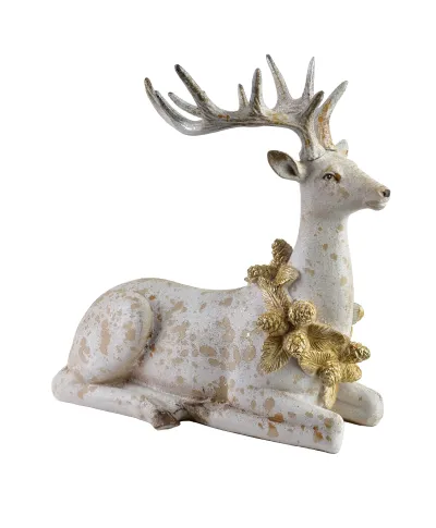 SANTA LILA Figura Jeleń 30,5x15,5x28,5cm