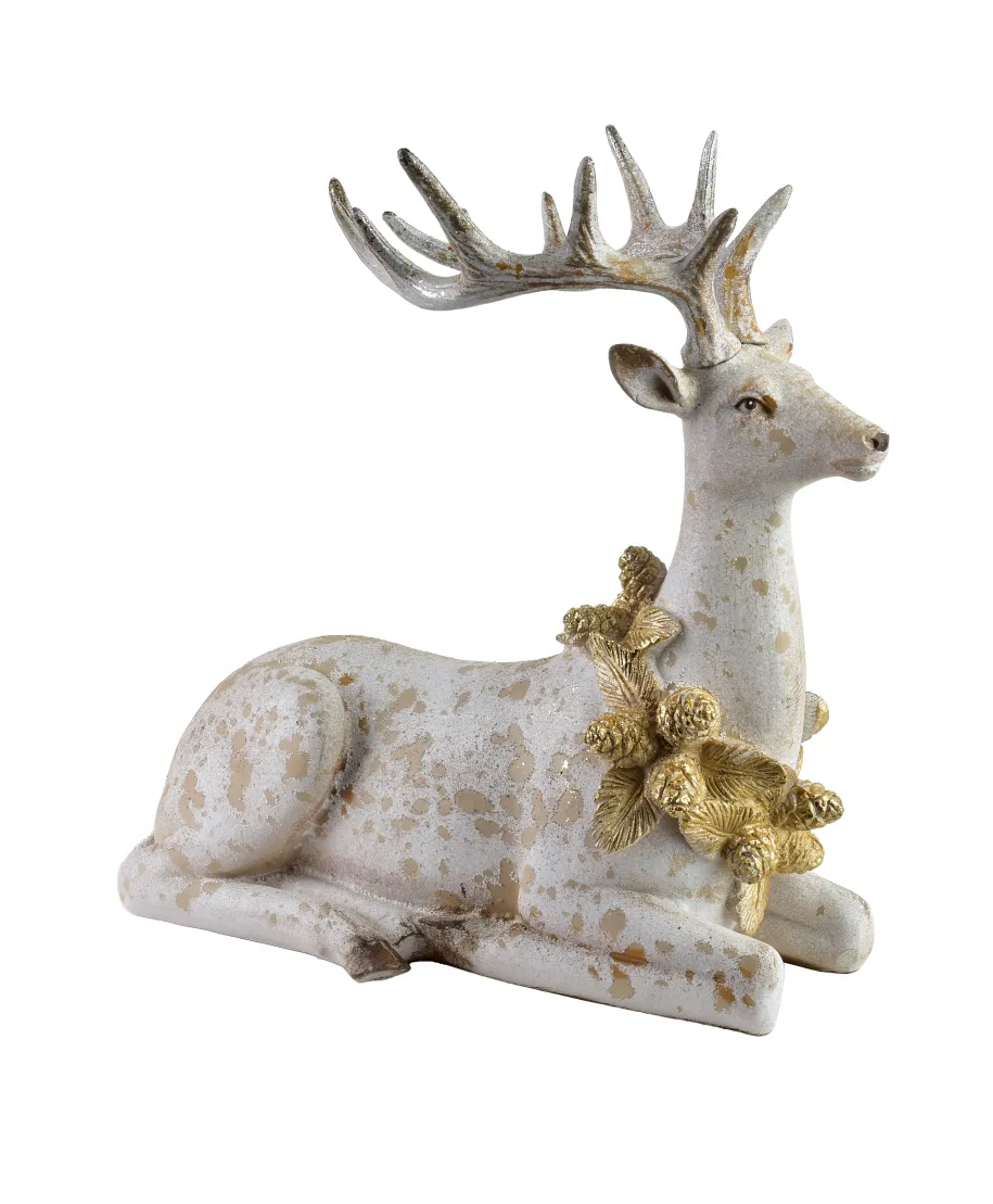 SANTA LILA Figura Jeleń 30,5x15,5x28,5cm