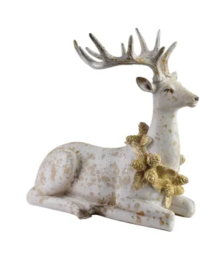 SANTA LILA Figura Jeleń 30,5x15,5x28,5cm