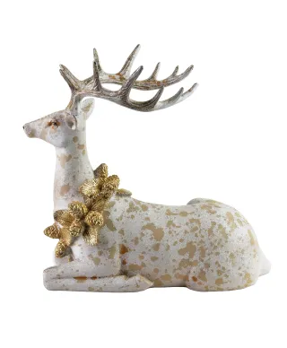 SANTA LILA Figura Jeleń 30,5x15,5x28,5cm