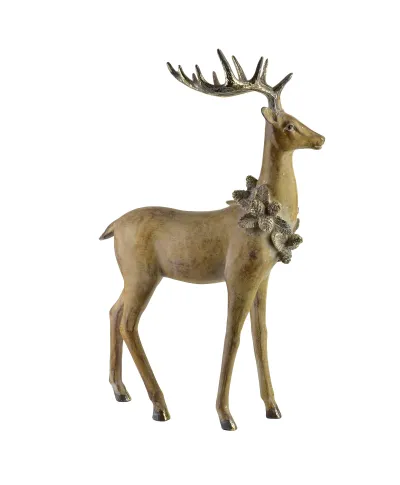 SANTA LILA Figura 32x15,5x50,5CM