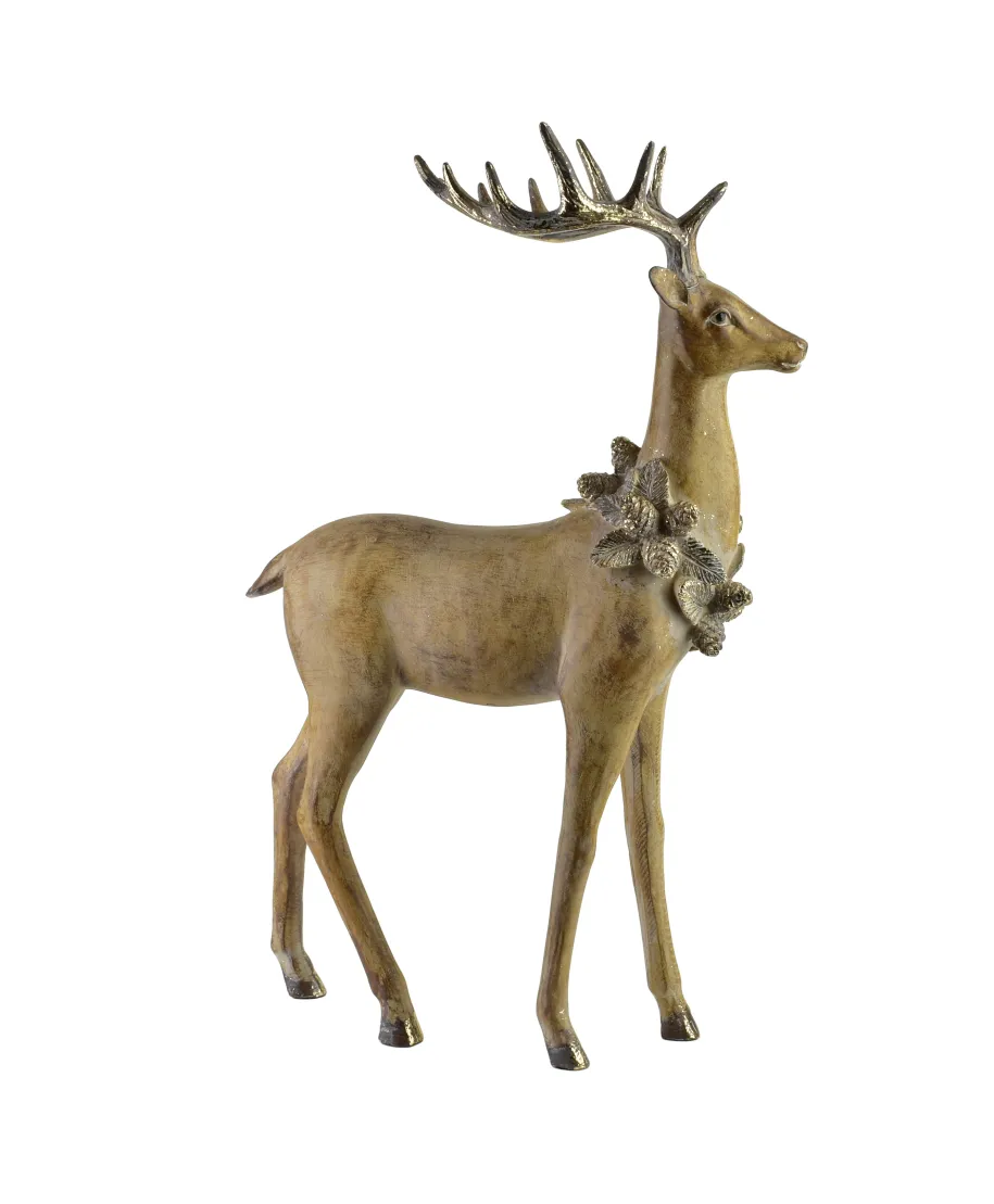 SANTA LILA Figura 32x15,5x50,5CM