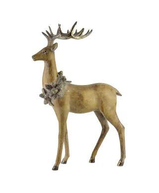 SANTA LILA Figura 32x15,5x50,5CM