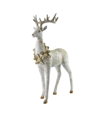 SANTA LILA Figura 32x15,5x50,5CM