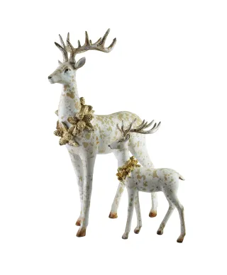 SANTA LILA Figura 32x15,5x50,5CM