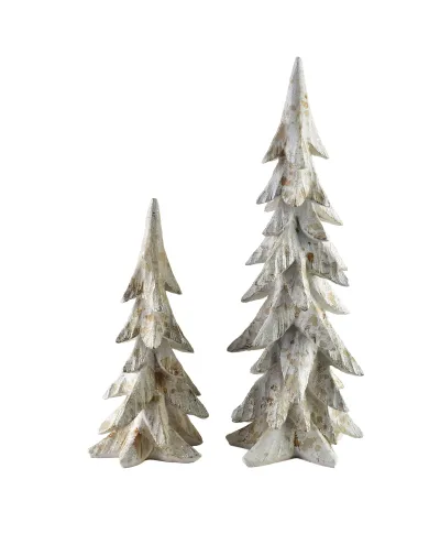SANTA LILA Figura choinka 16,5x15,5x44CM