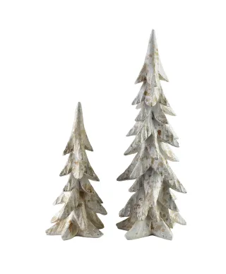 SANTA LILA Figura choinka 16,5x15,5x44CM