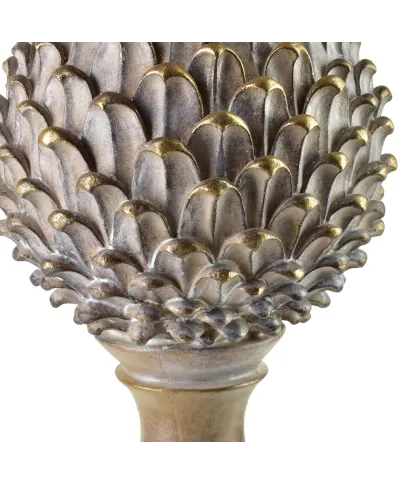 SANTA LILA Figura Szyszka na kolumnie17x17xh52cm