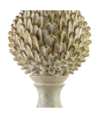 SANTA LILA Figura Szyszka na kolumnie17x17xh52cm