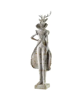SANTA LILA Figura łoś dziewczyna 13,5x105x43cm