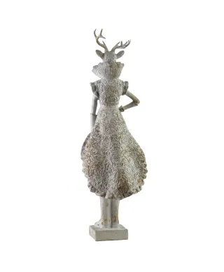 SANTA LILA Figura łoś dziewczyna 13,5x105x43cm