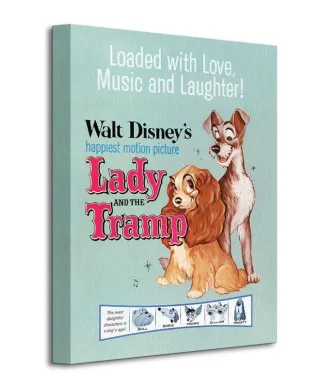 Obraz na płótnie - Lady And The Tramp (Love, Music and Laughter)