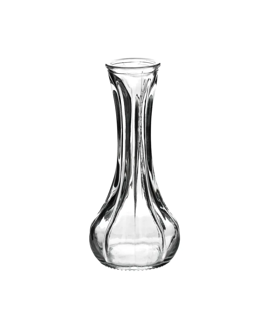 SERENITE Wazon 4x6xh16cm na 1 kwiat przezroczysty