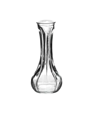 SERENITE Wazon 4x6xh16cm na 1 kwiat przezroczysty