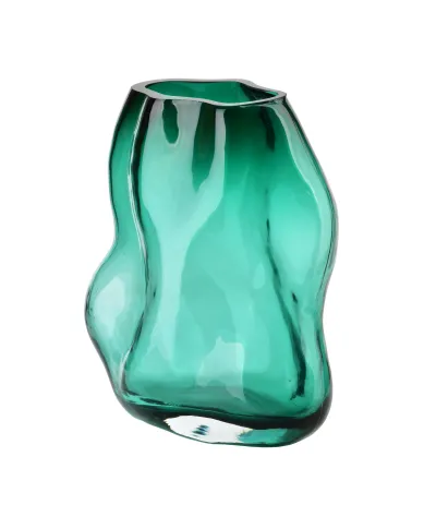 SERENITE Wazon 19x10xh23,5cm zielony