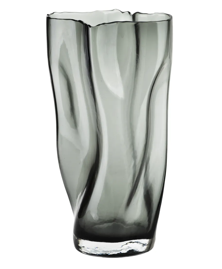 SERENITE Wazon 15x13xh28cm szary