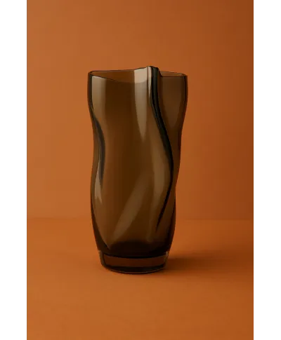 SERENITE Wazon 15x13xh28cm szary