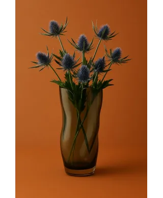 SERENITE Wazon 15x13xh28cm szary