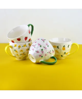 LIMONE Kubek 400ml 11x15x9cm cytryna