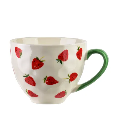 TRUSCI Kubek 400ml 11x15x9cm truskawka