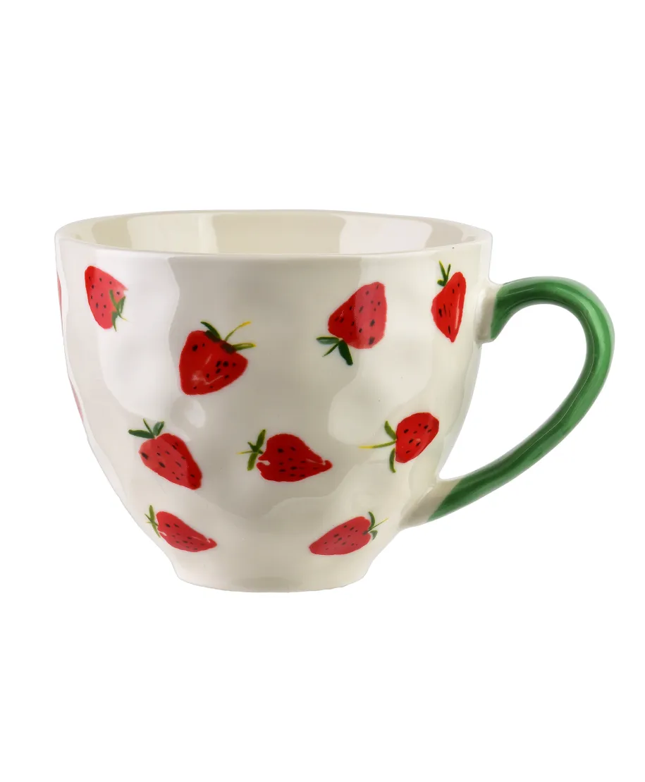 TRUSCI Kubek 400ml 11x15x9cm truskawka