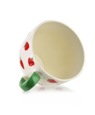 TRUSCI Kubek 400ml 11x15x9cm truskawka